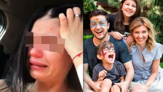 عائلة رئيس أوكرانيا والصورة المزيفة لفتاة تدعي أنها ابنته