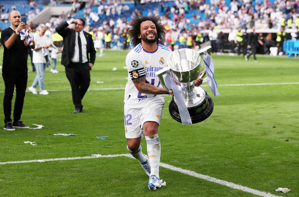 مارسيلو نجم فريق ريال مدريد