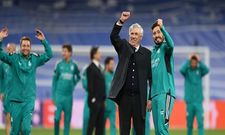 كارلو أنشيلوتي المدير الفني لفريق ريال مدريد كارلو أنشيلوتي المدير الفني لفريق ريال مدريد