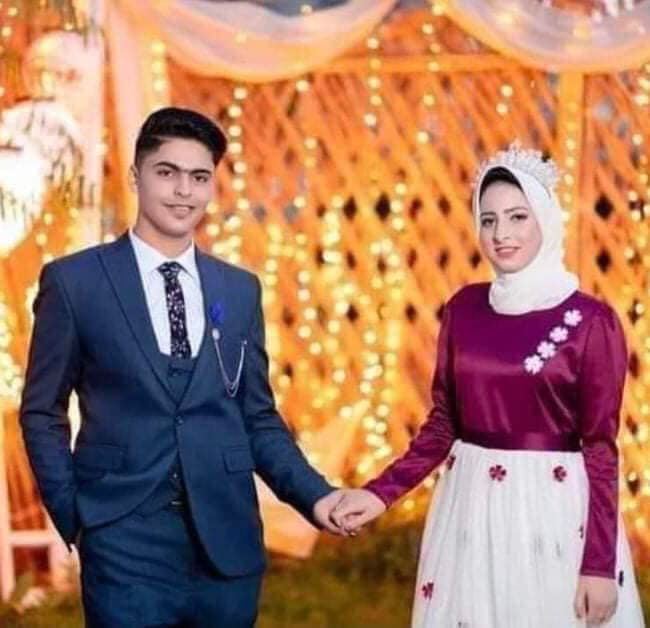 الشاب كريم وخطيبته 