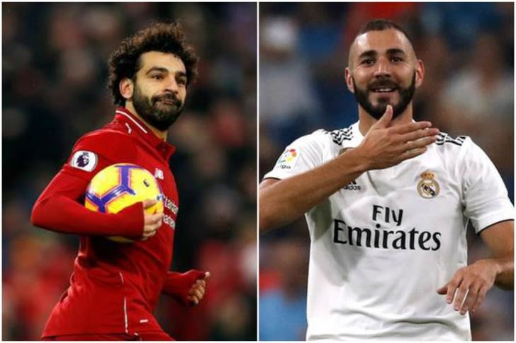 بنزيما وصلاح 
