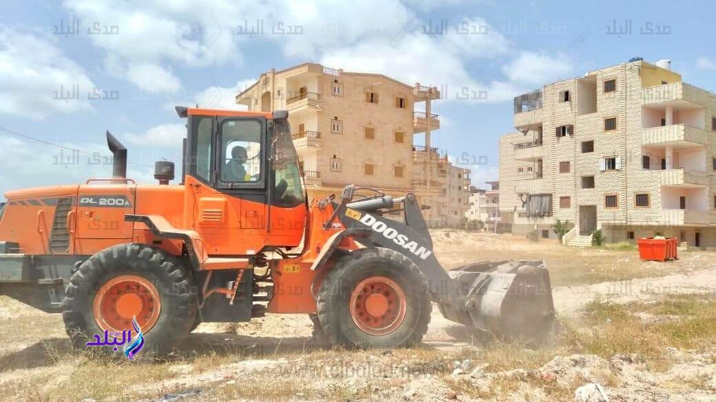 حملات نظافة مكثفة في مصيف بلطيم