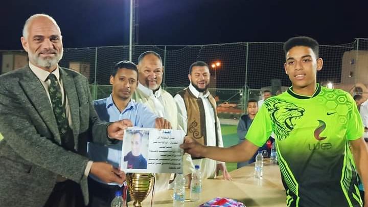 رئيس مدينه سيوة خلال ختام فاعليات الدورات