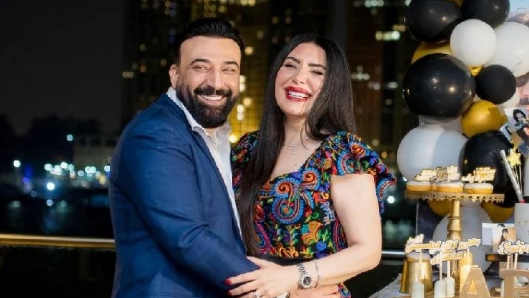 عبير صبري وزوجها