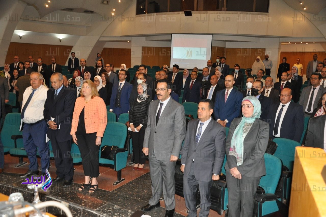 أفتتاح فعاليات المؤتمر العلمي الخامس بجامعة حلوان