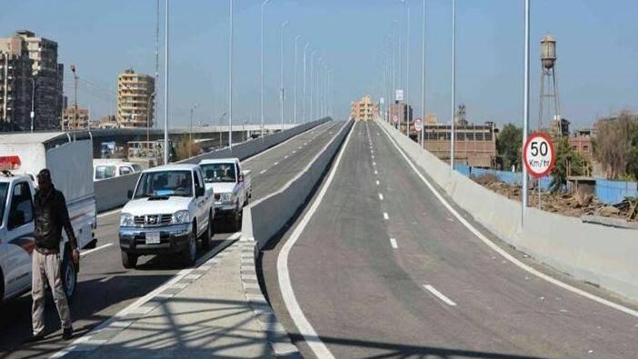 غلق كوبرى الحبشي بمطاي 