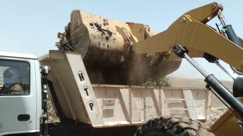 استمرار اعمال النظافه بالمنيا