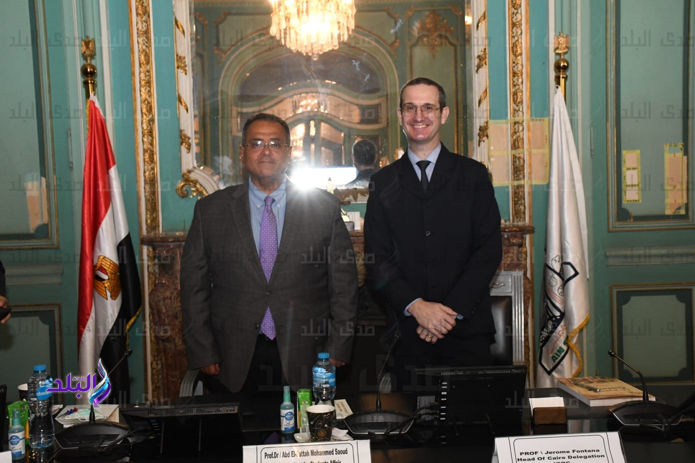 مذكرة تفاهم وتعاون بين كلية الحقوق بجامعة عين شمس واللجنة الدولية للصليب الأحمر