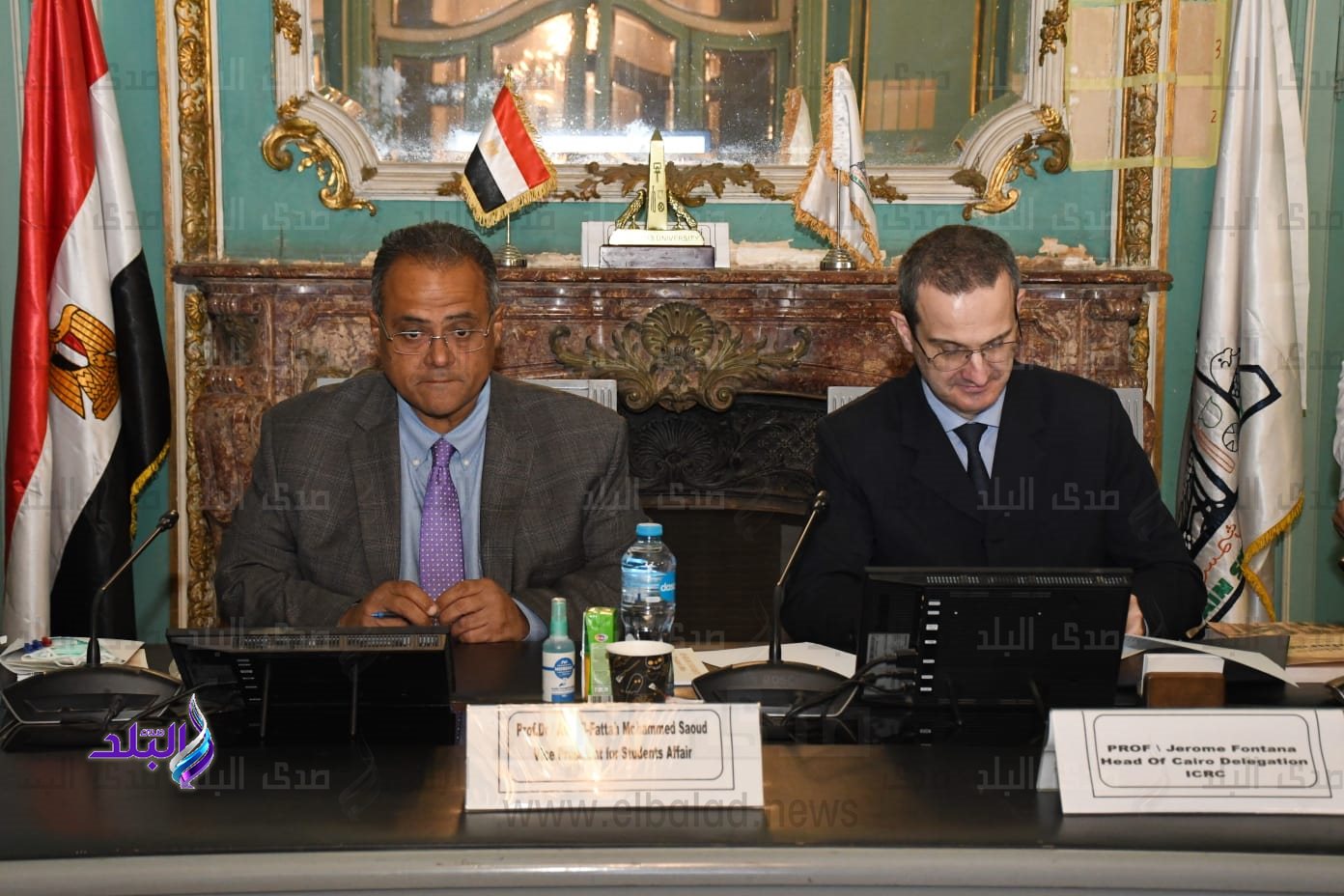 مذكرة تفاهم وتعاون بين كلية الحقوق بجامعة عين شمس واللجنة الدولية للصليب الأحمر