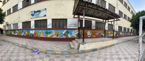 طلاب التربية الفنية جامعة حلوان