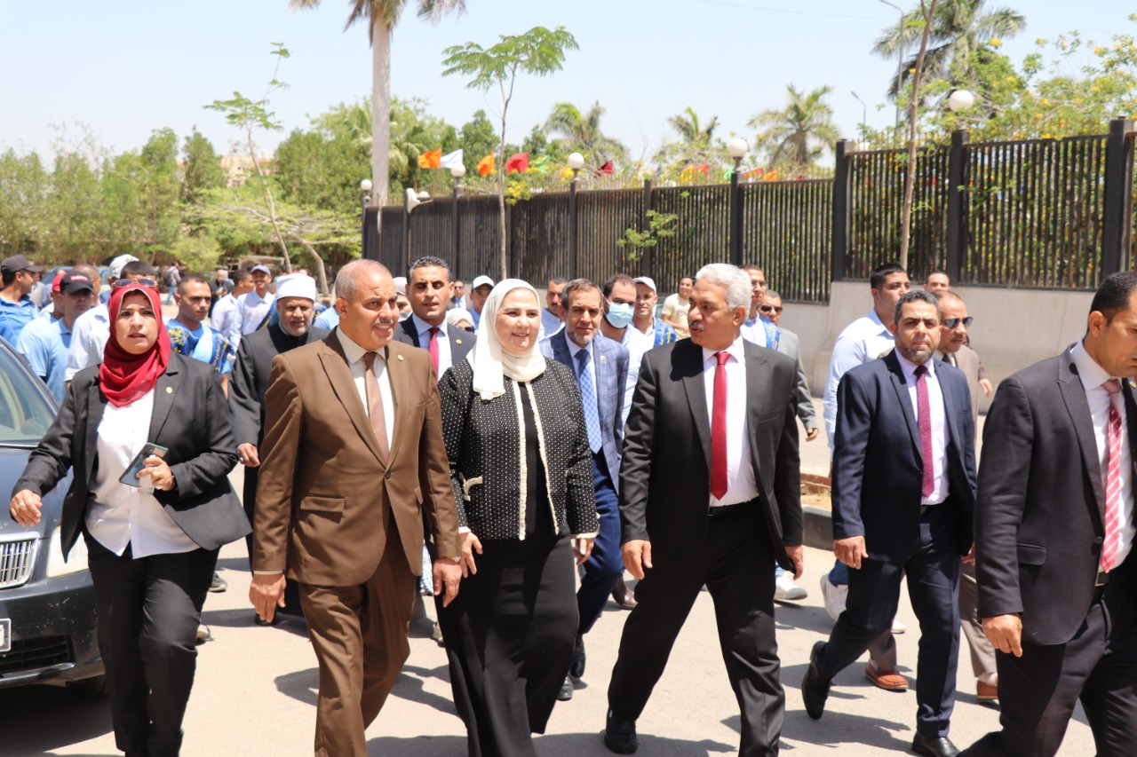 وزيرة التضامن في جامعة الأزهر