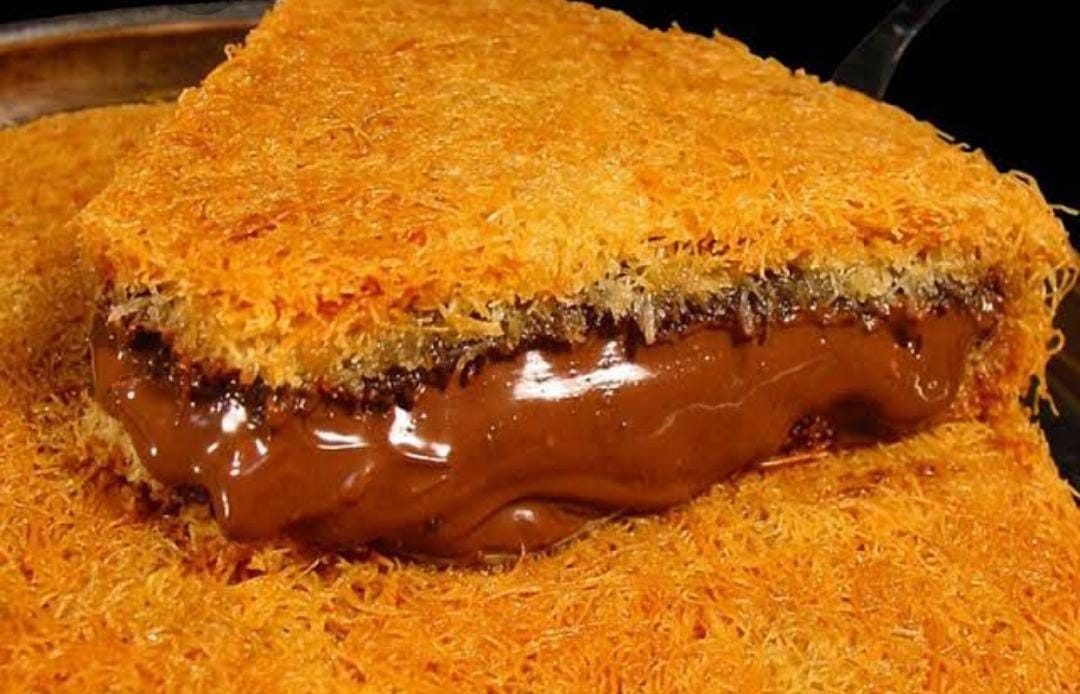 كنافه بالنوتيلا