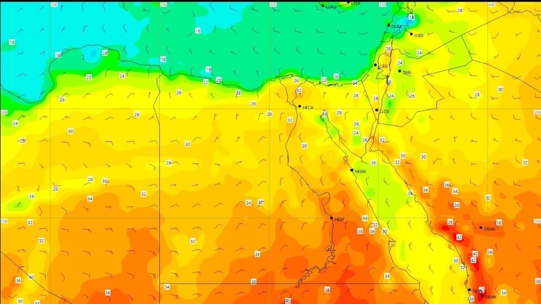 حالة الطقس في مصر