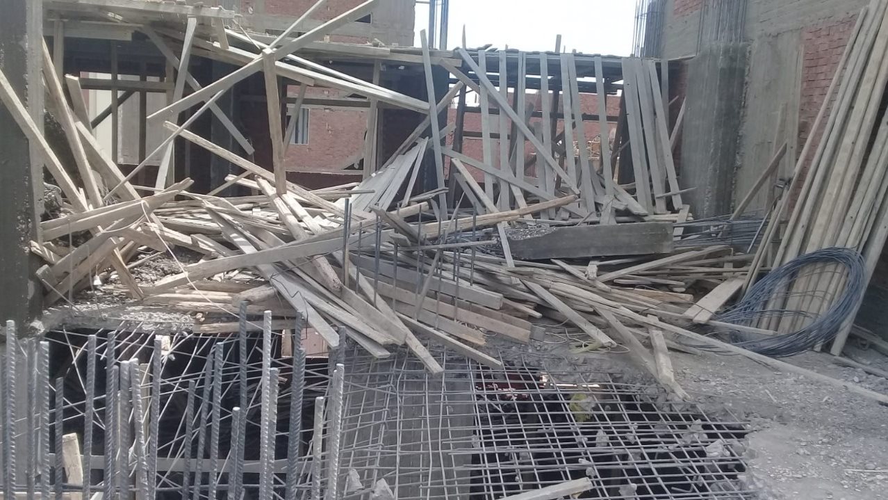 إزالة مخالفات بناء بحي شرق مدينة أسيوط 