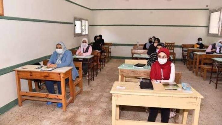 إمتحانات الأول الثانوي بشمال سيناء 