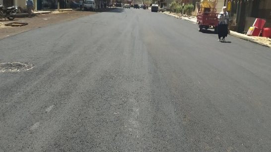 رصف طريق