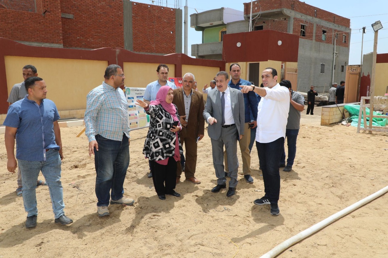 جولة محافظ المنوفية