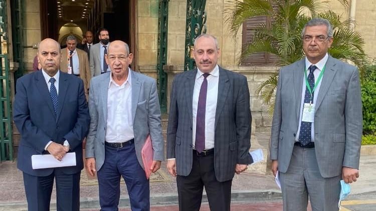 رئيس جامعة المنيا بمجلس النواب 