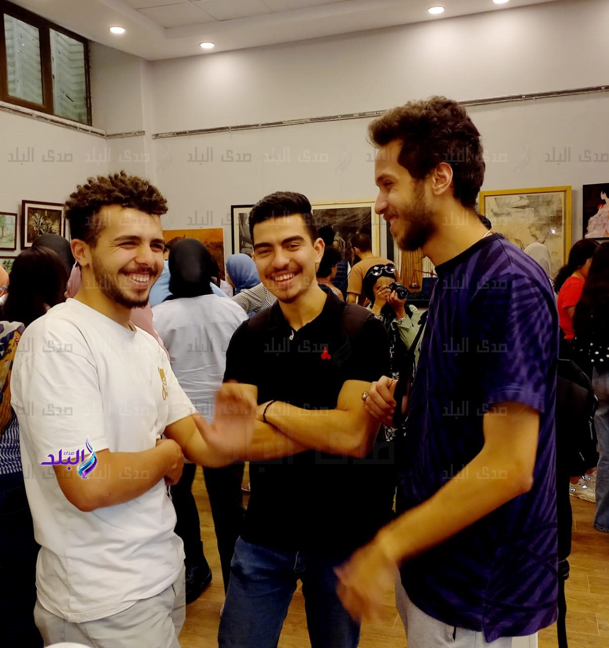 افتتاح معرض لبيع أعمال الطلاب بكلية الفنون الجميلة جامعة حلوان