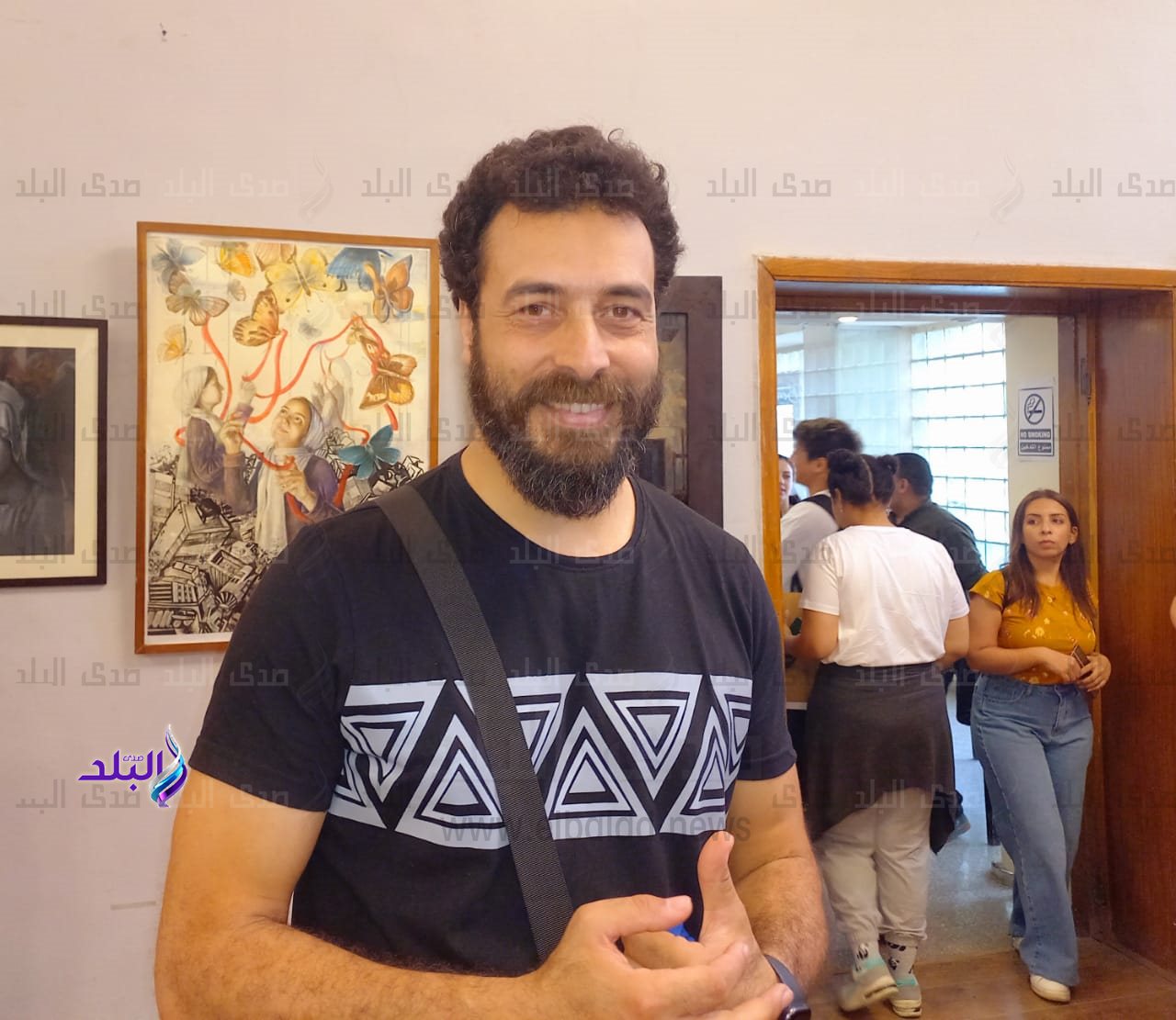 افتتاح معرض لبيع أعمال الطلاب بكلية الفنون الجميلة جامعة حلوان