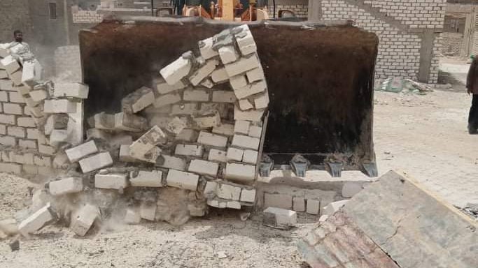 حملة ازالة بالسلوم 