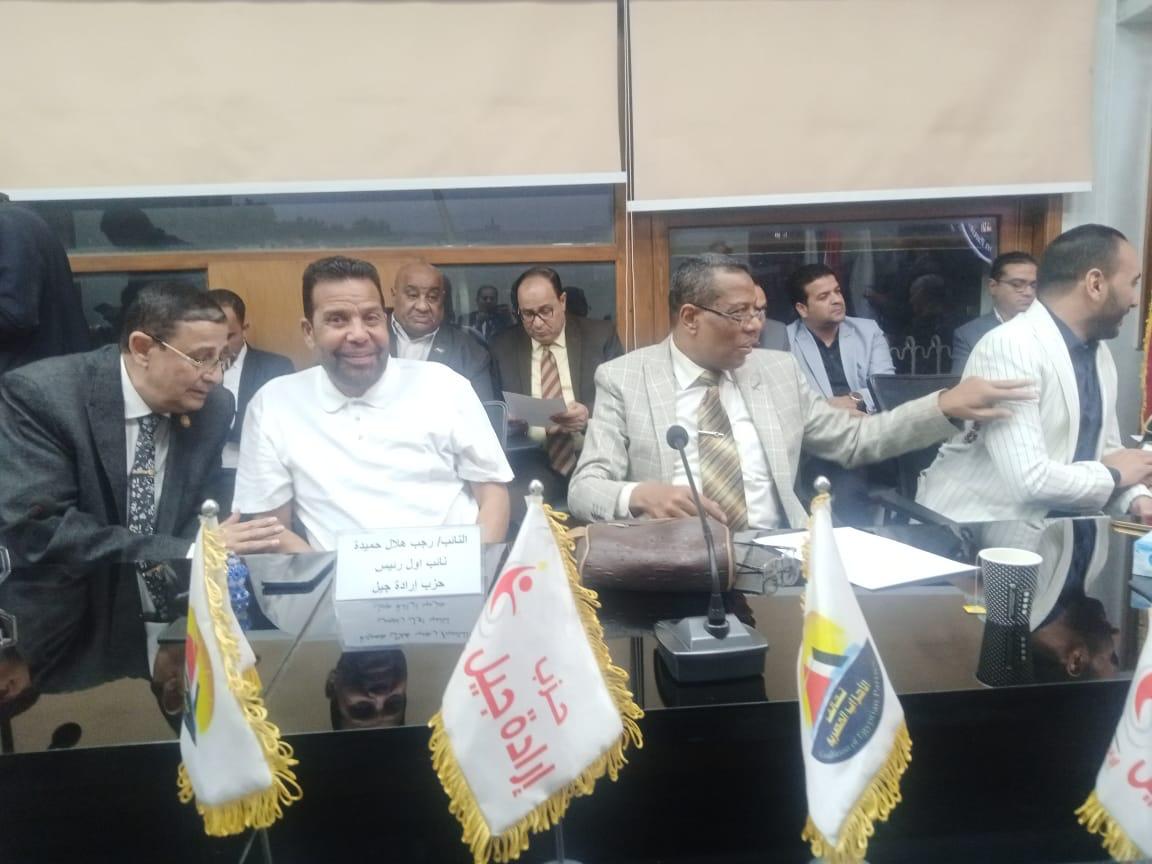 احمد الضبع الامين العام لحزب الحركة الوطنية المصرية