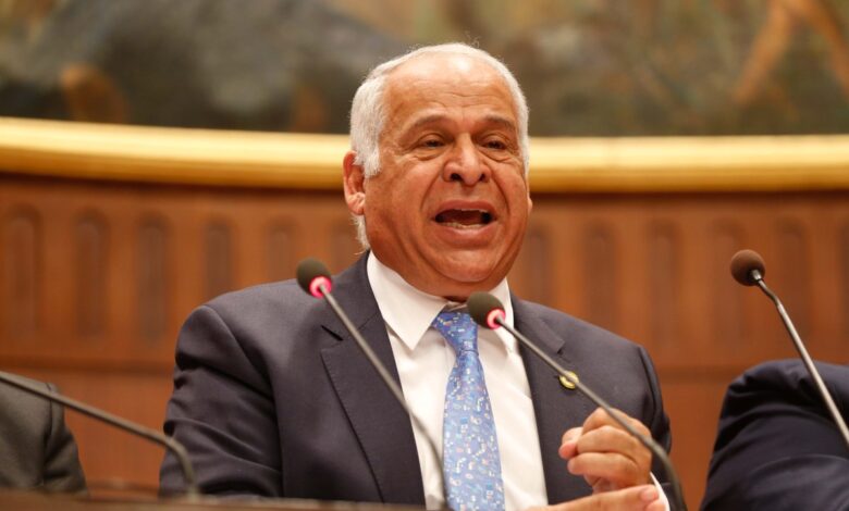 فرج عامر رئيس نادي سموحة السابق