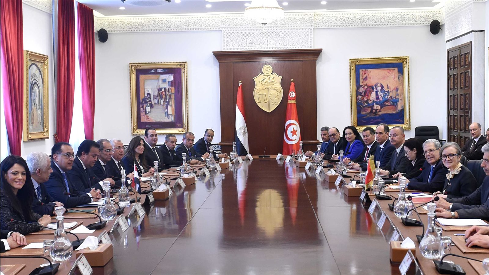 اجتماع اللجنة المصرية التونسية المشتركة 