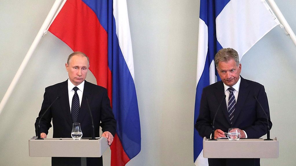 سولي نينيستو وفلاديمير بوتين