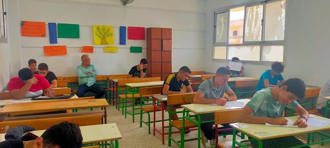 امتحانات صفوف النقل في شمال سيناء 