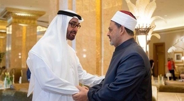 شيخ الأزهر والشيخ محمد بن زايد