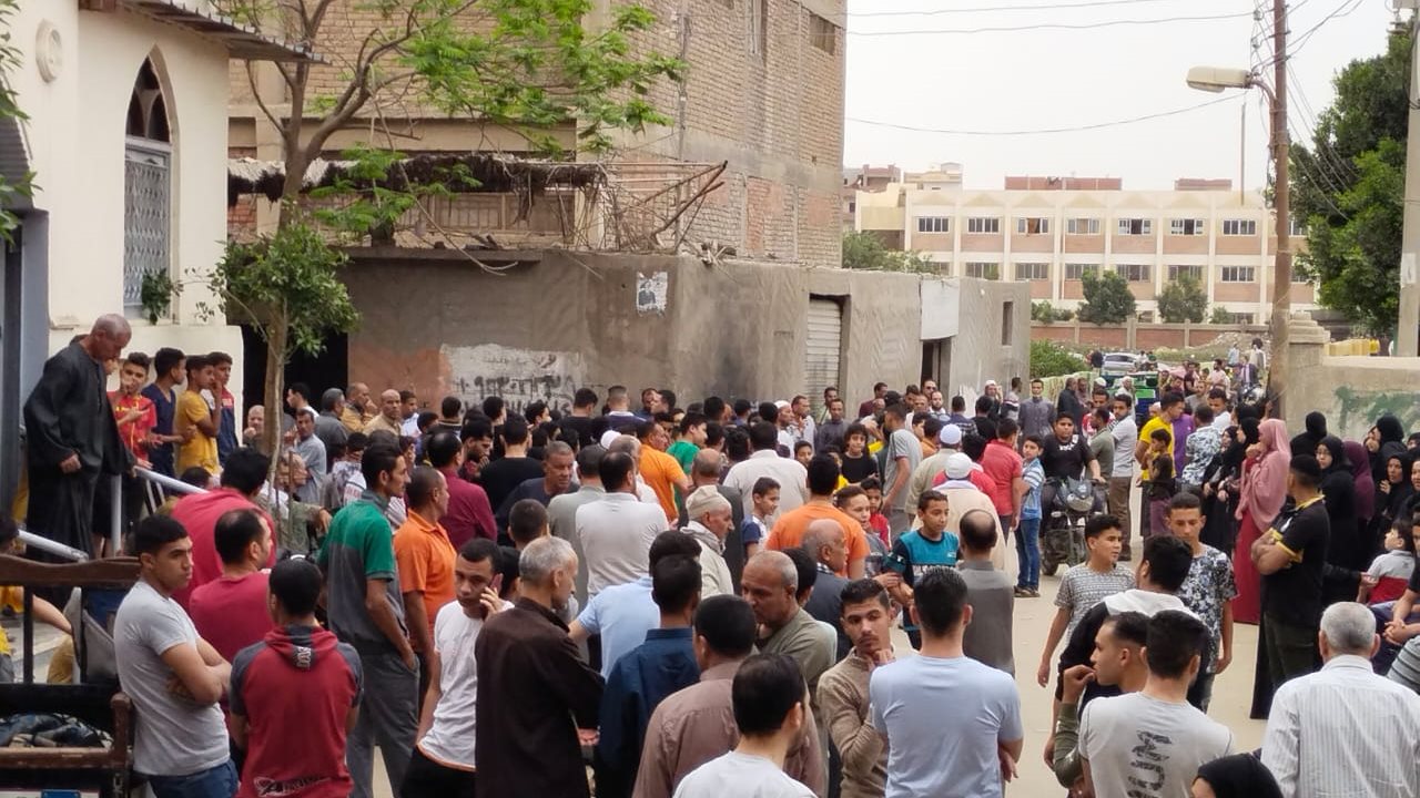 جانب من الجنازة