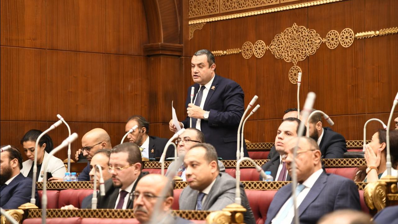 النائب أكمل نجاتى، أمين سر لجنة الشئون المالية بمجلس الشيوخ