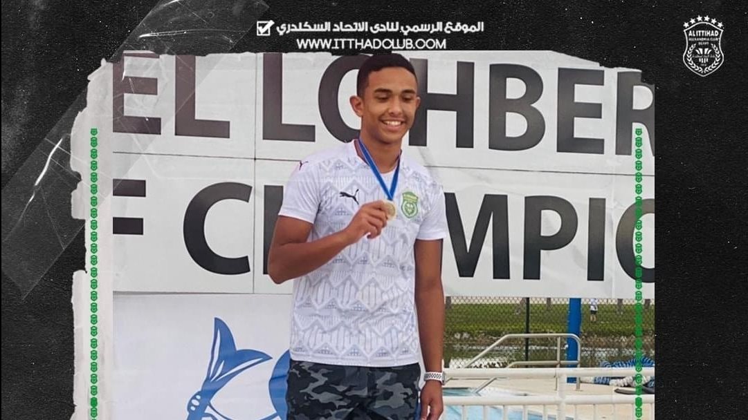 لاعب الاتحاد السكندري يحصل على المركز الاول عالمياً 