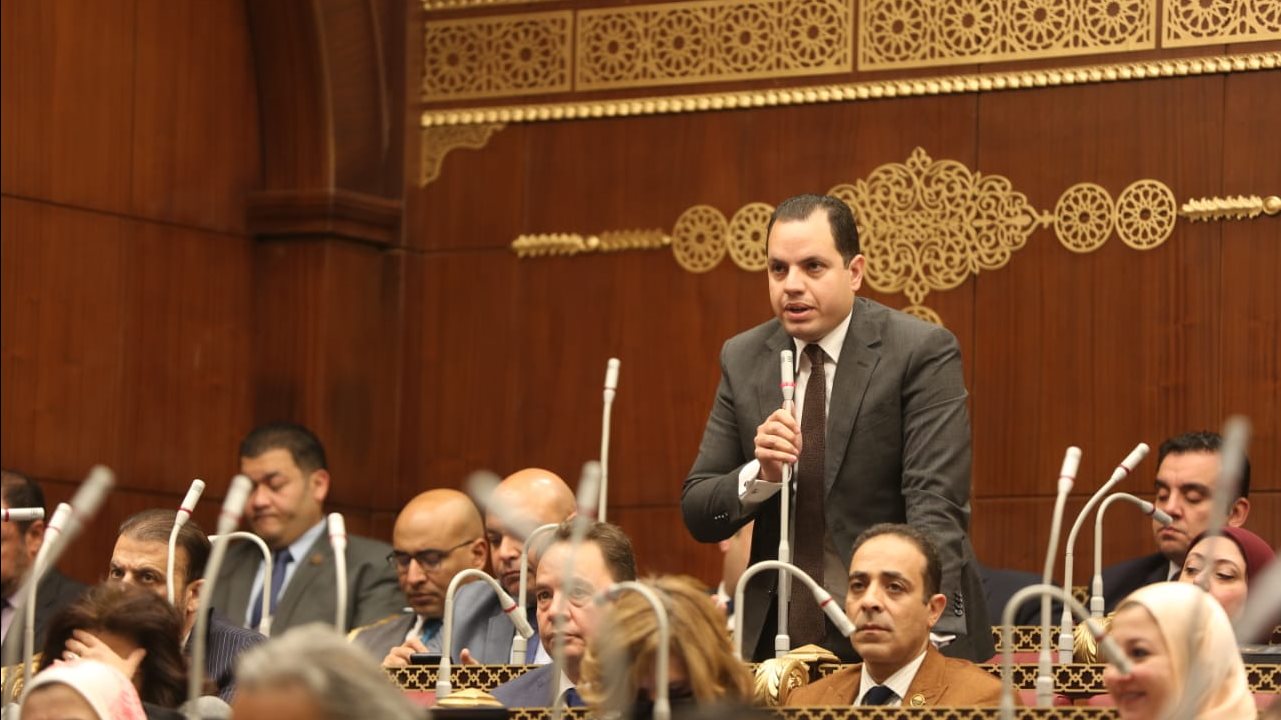  النائب أحمد فوزى عضو مجلس الشيوخ عن تنسيقية شباب الأحزاب 