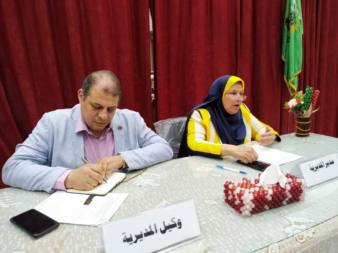 اجتماع بتعليم المنوفية