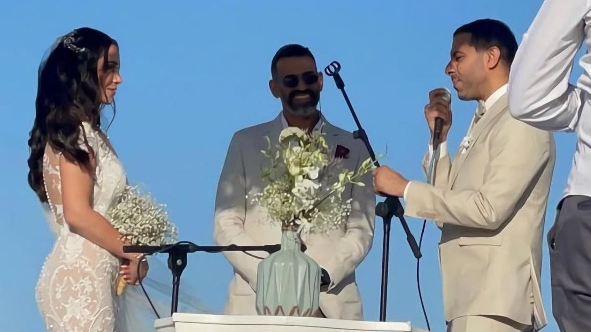 زفاف محمد فراج وبسنت شوقي