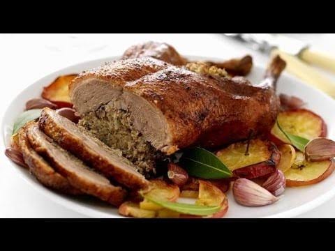 البط المحشي