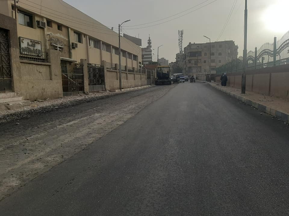 رصف شوارع سوهاج