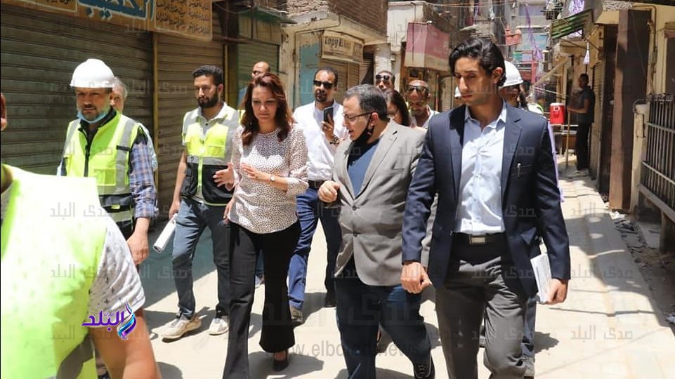 نائب محافظ الجيزة تتفقد نسب التنفيذ بمشروع تطوير ٧٧ شارع  نائب محافظ الجيزة تتفقد نسب التنفيذ بمشروع تطوير ٧٧ شارع