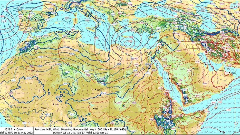 حالة الطقس - مرتفع جوي 