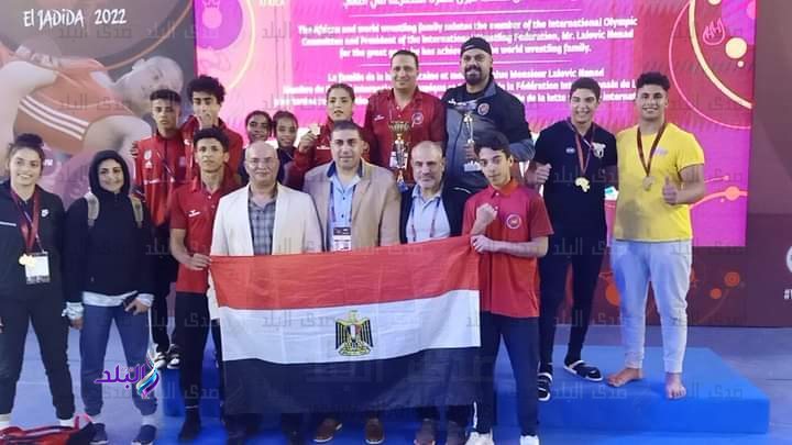 أبطال المصارعة بالإسماعيلية   أبطال المصارعة بالإسماعيلية