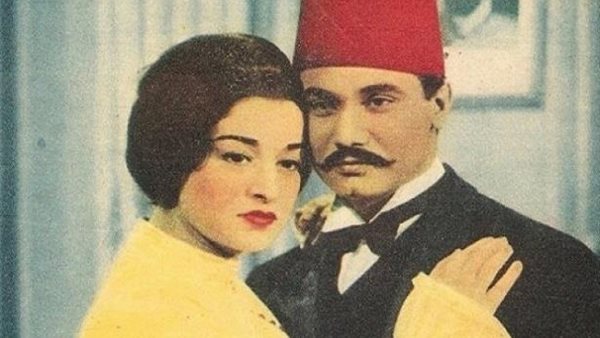 عبده الحامولي وزوجته
