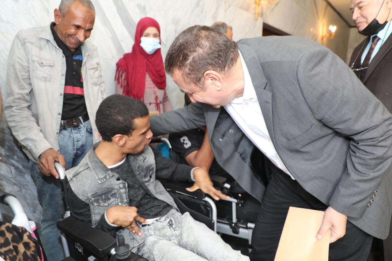 لقاء محافظ المنوفية