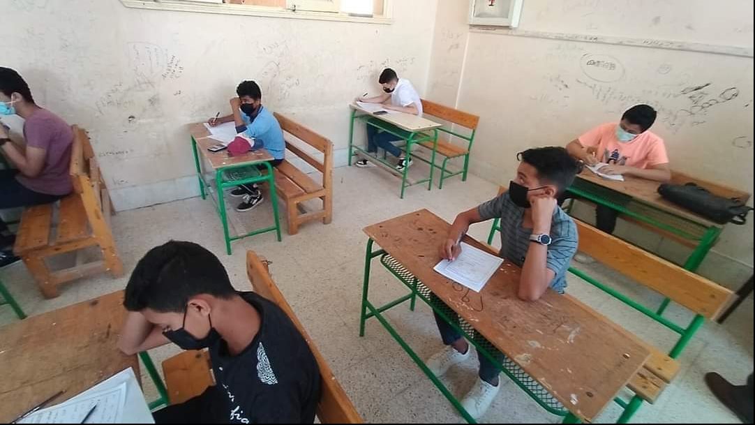 متابعة الامتحانات في شمال سيناء 