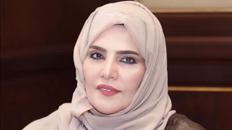 النائبة ناعمة الشرهان عضو البرلمان العربي