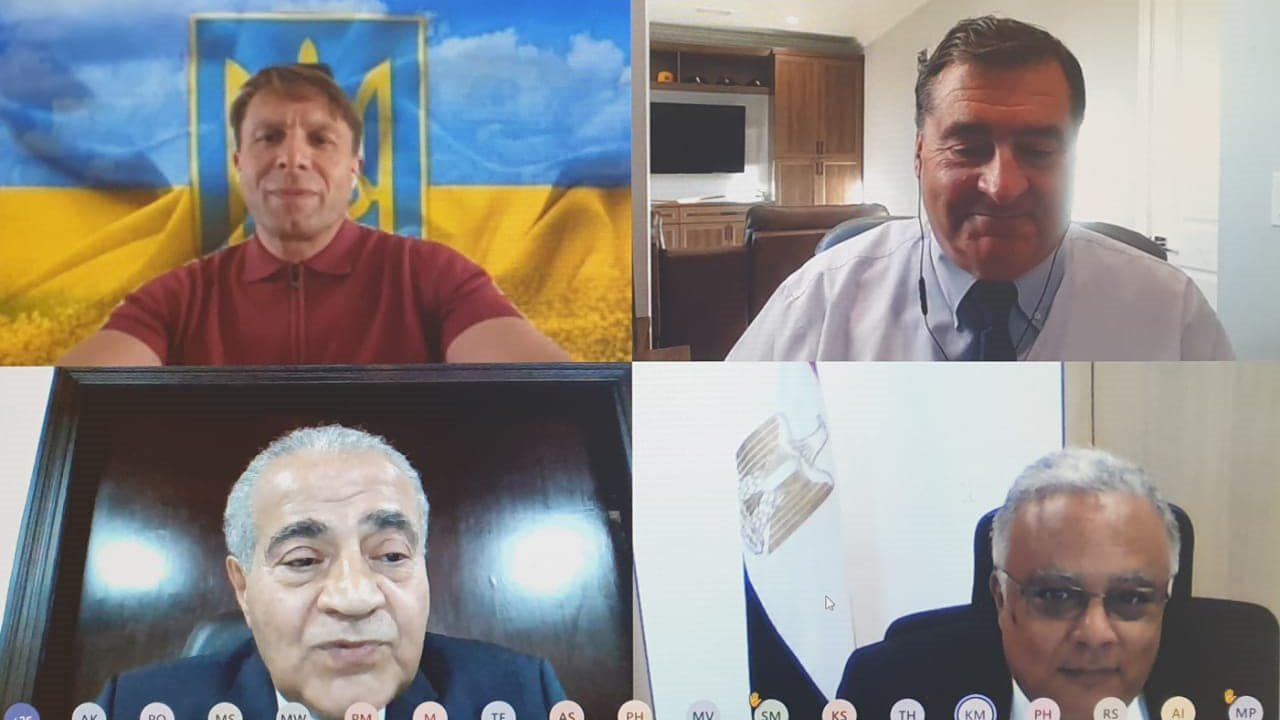 حلقة نقاش افتراضية حول تجارة الحبوب والأمن الغذائي في مصر حلقة نقاش افتراضية حول تجارة الحبوب والأمن الغذائي في مصر