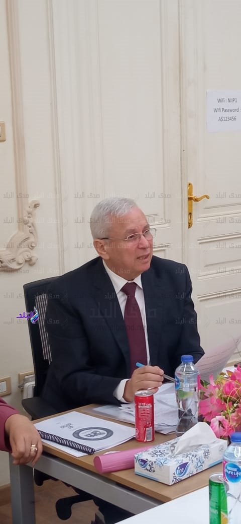 المعهد القومي للملكية الفكرية جامعة حلوان يستضيف لجنة قطاع الدراسات القانونية