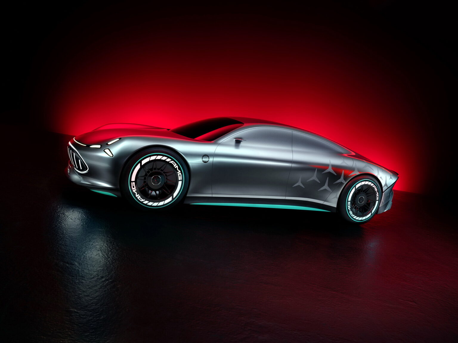 بتصميم مستقبلي.. مرسيدس فيجن AMG الاختبارية تكشف نفسها