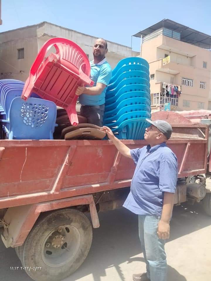 رفع الإشغالات بالبحيرة
